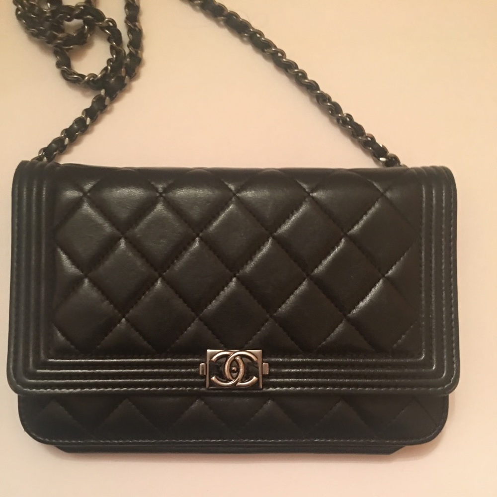 CHANEL LEBOY WALLET ON CHAIN